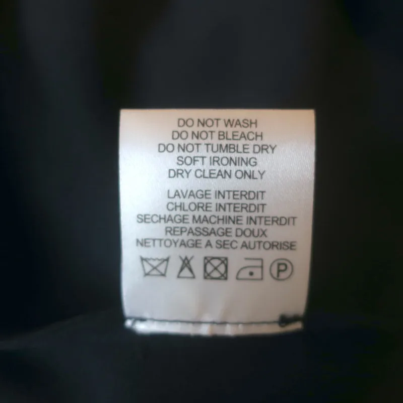 IRO Alis Schnürbluse Marine Crêpe Größe 34 V-Ausschnitt Top