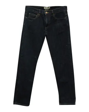 Isabel Marant Gerade Bein Hose in Blauem Baumwoll-Denim
