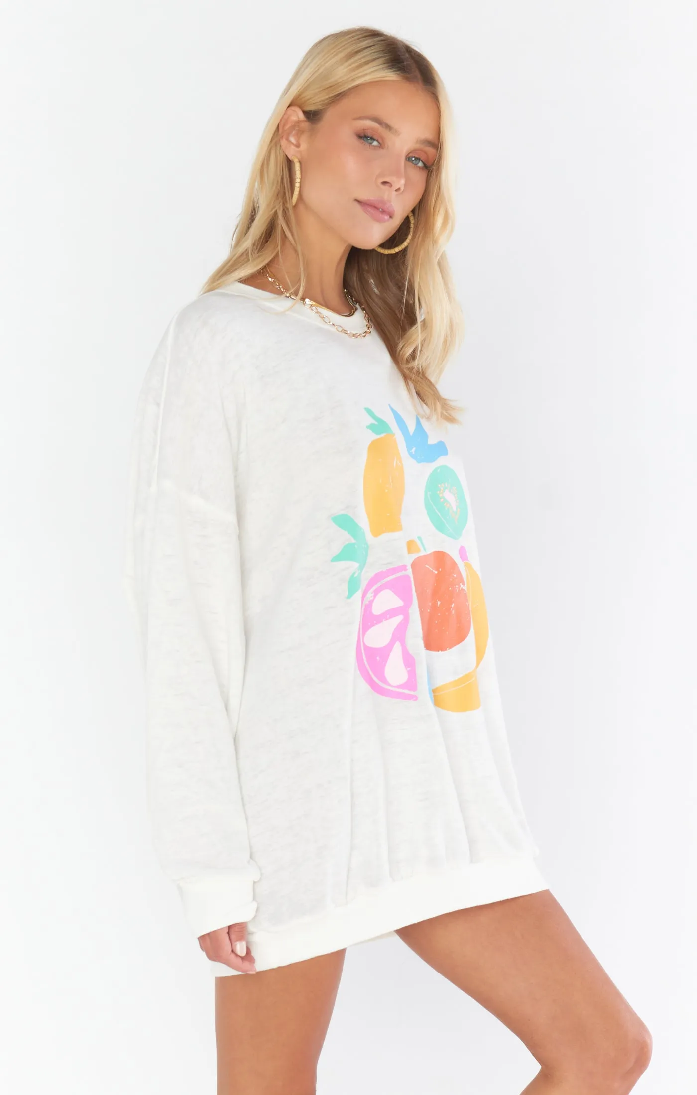 James Sweatshirt ~ Fruchtgrafik