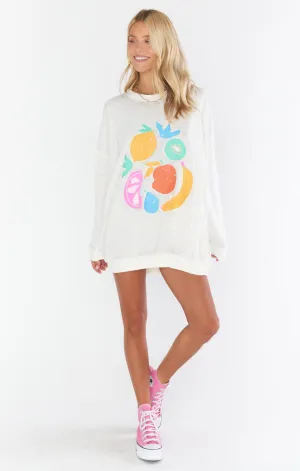 James Sweatshirt ~ Fruchtgrafik