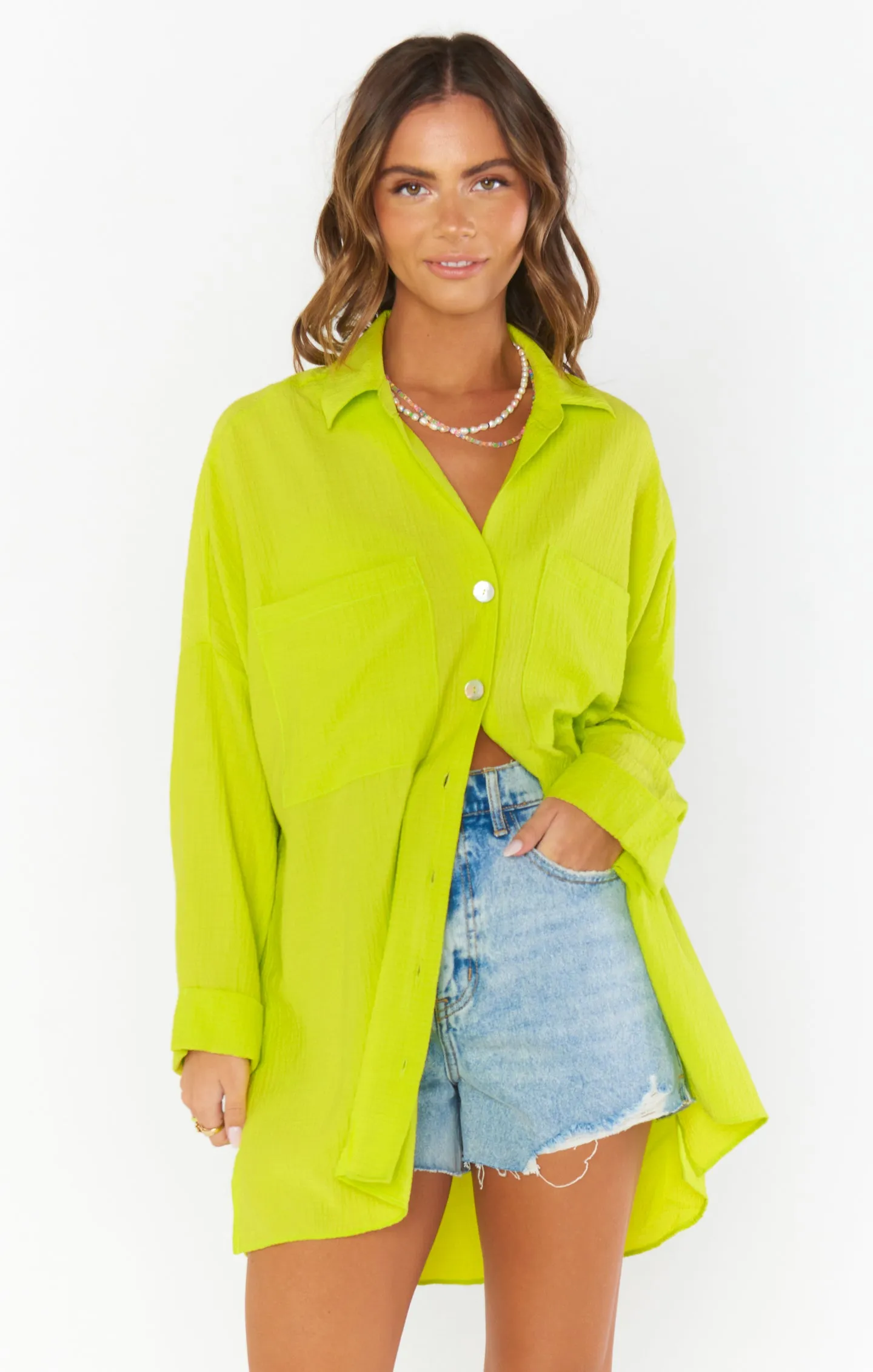 Johns Button-Down-Hemd ~ Citrin