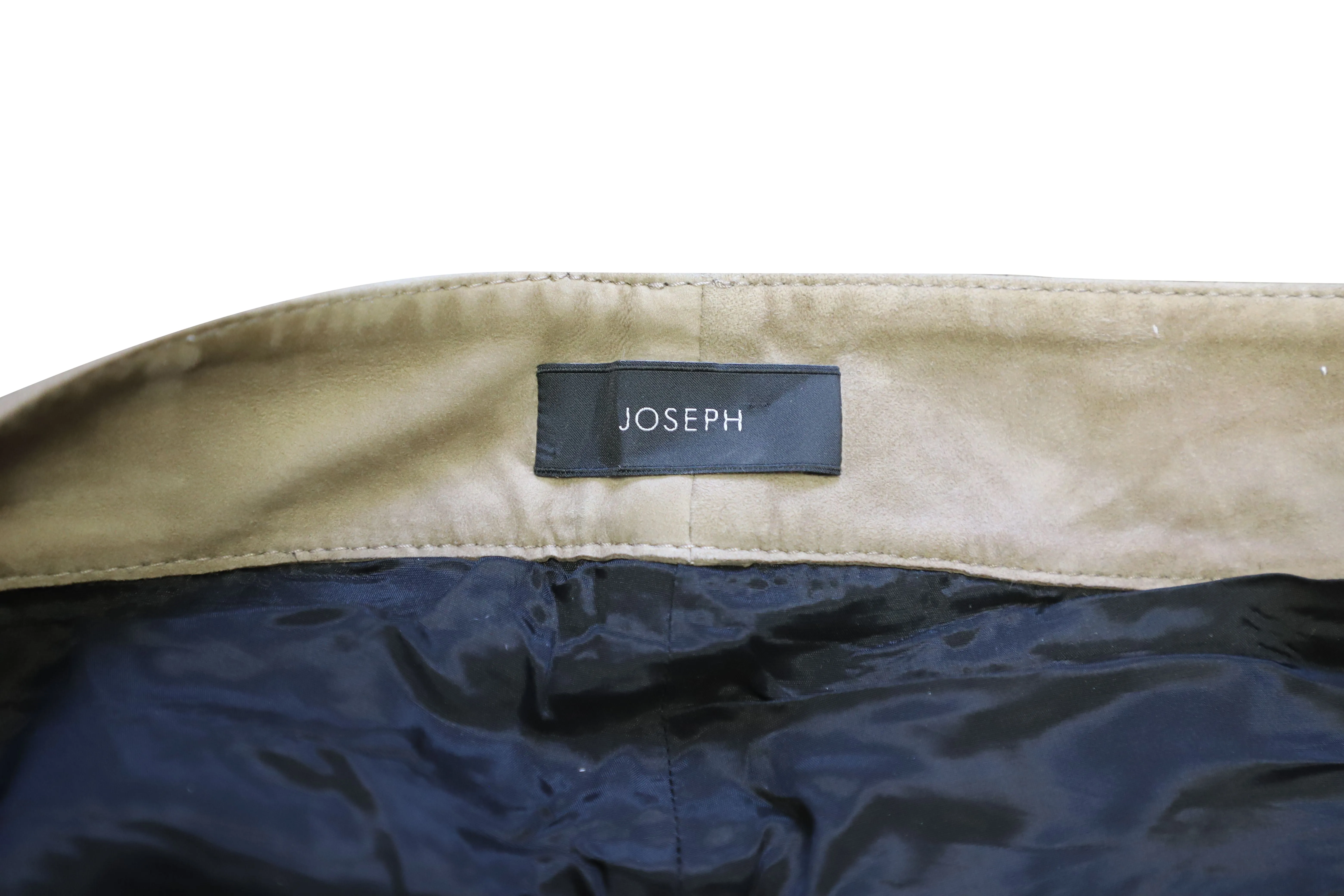Joseph Suede Schlaghose in Braunem Lammleder