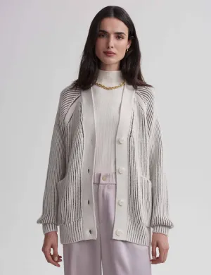 Jude Plated Cardigan - Birke