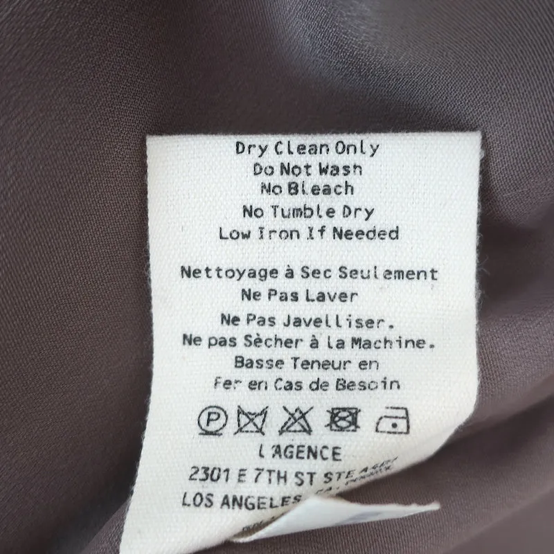 L'Agence Jane Camisole Leopardenmuster Seide Größe S V-Ausschnitt Tanktop
