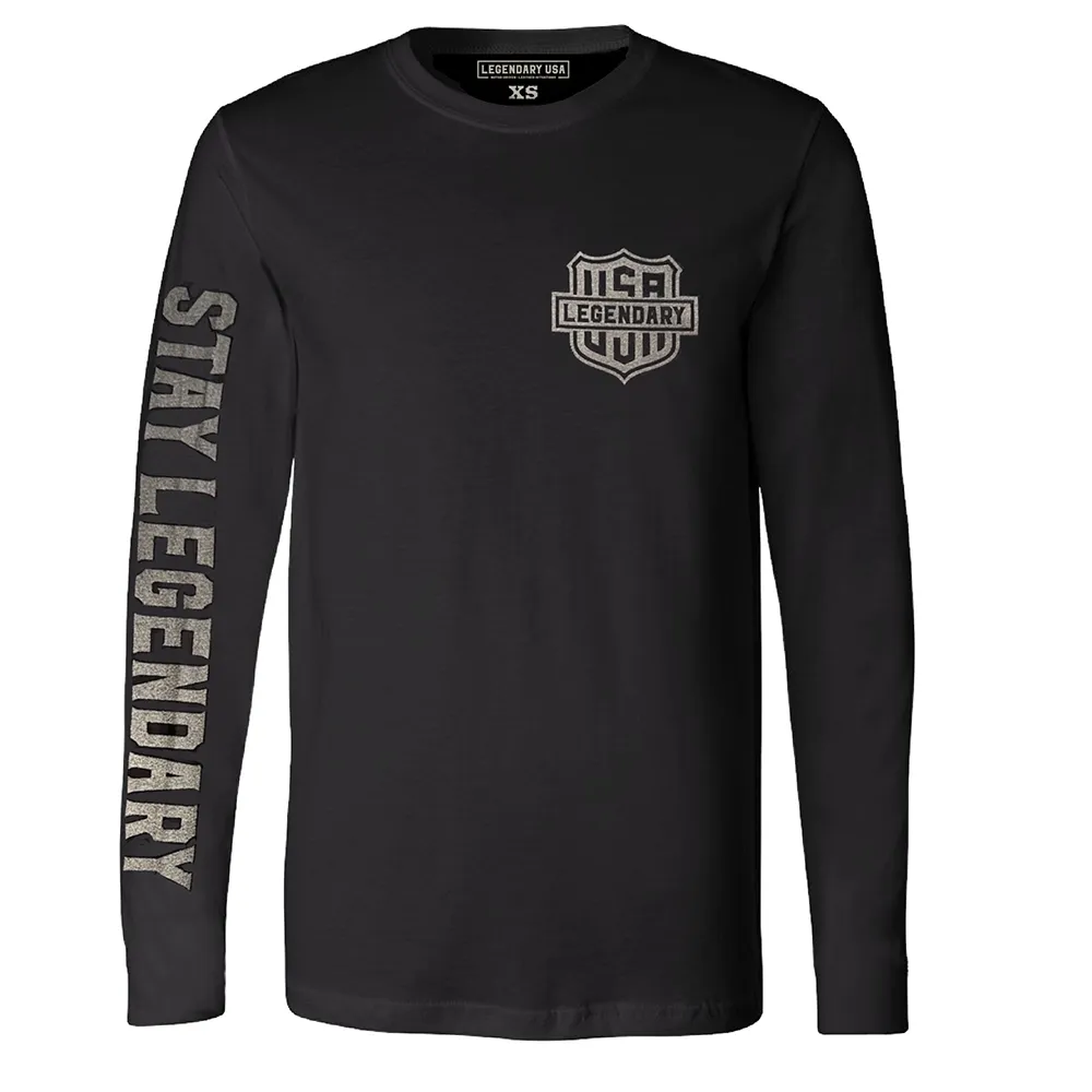 Legendäres 'Night Owl' reflektierendes Langarm-Fahrshirt