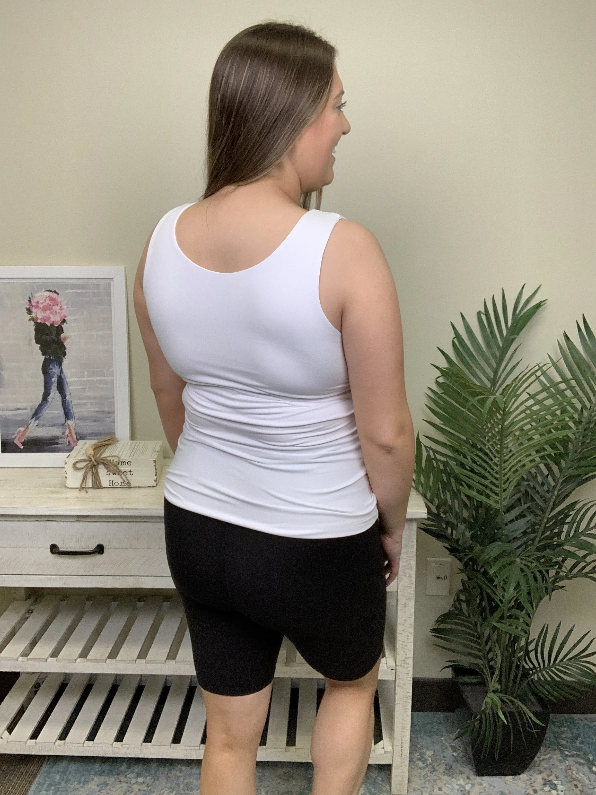 Level Up Damen Sportliches Tanktop