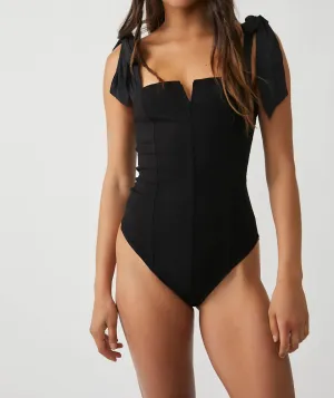 Lola Bodysuit in Schwarz