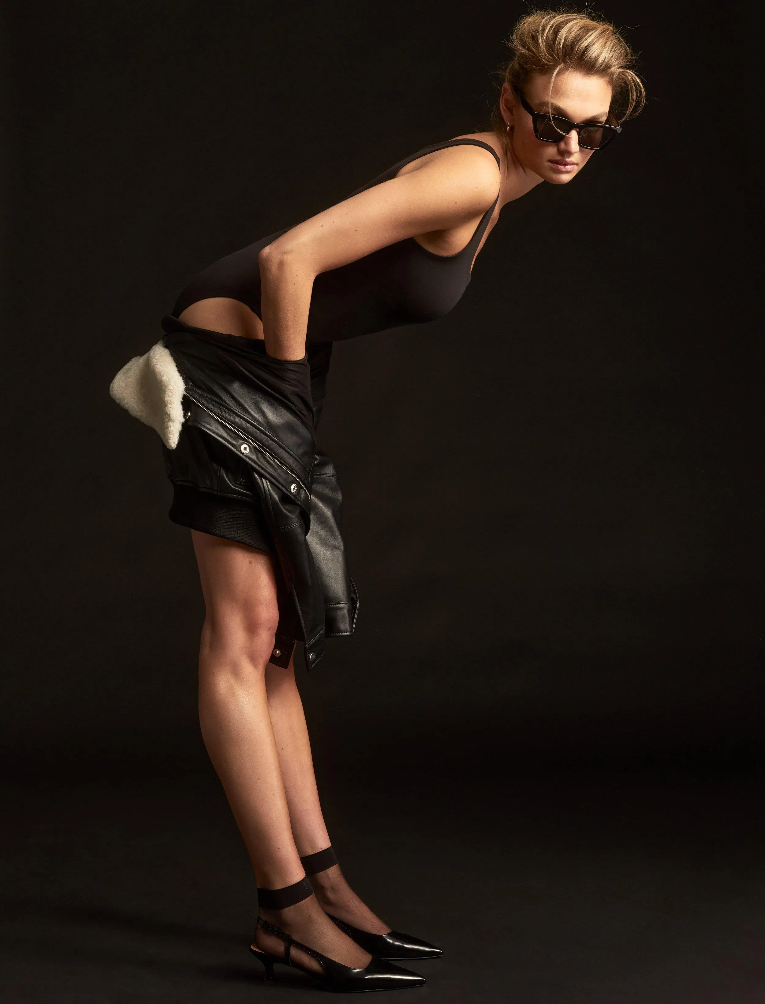 Lucky Brand Damen-Body mit quadratischem Ausschnitt