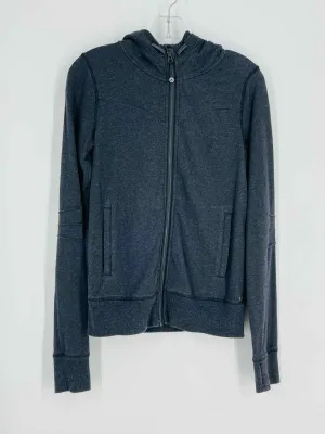 Lululemon Athletica Größe S ? Kapuzejacke mit Abnähern in meliertem Anthrazit
