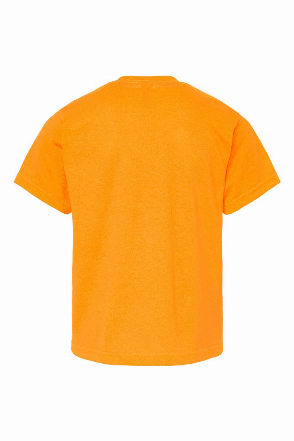 M&O Youth Gold Soft Touch Short Sleeve Crewneck T-Shirt - Safety Orange