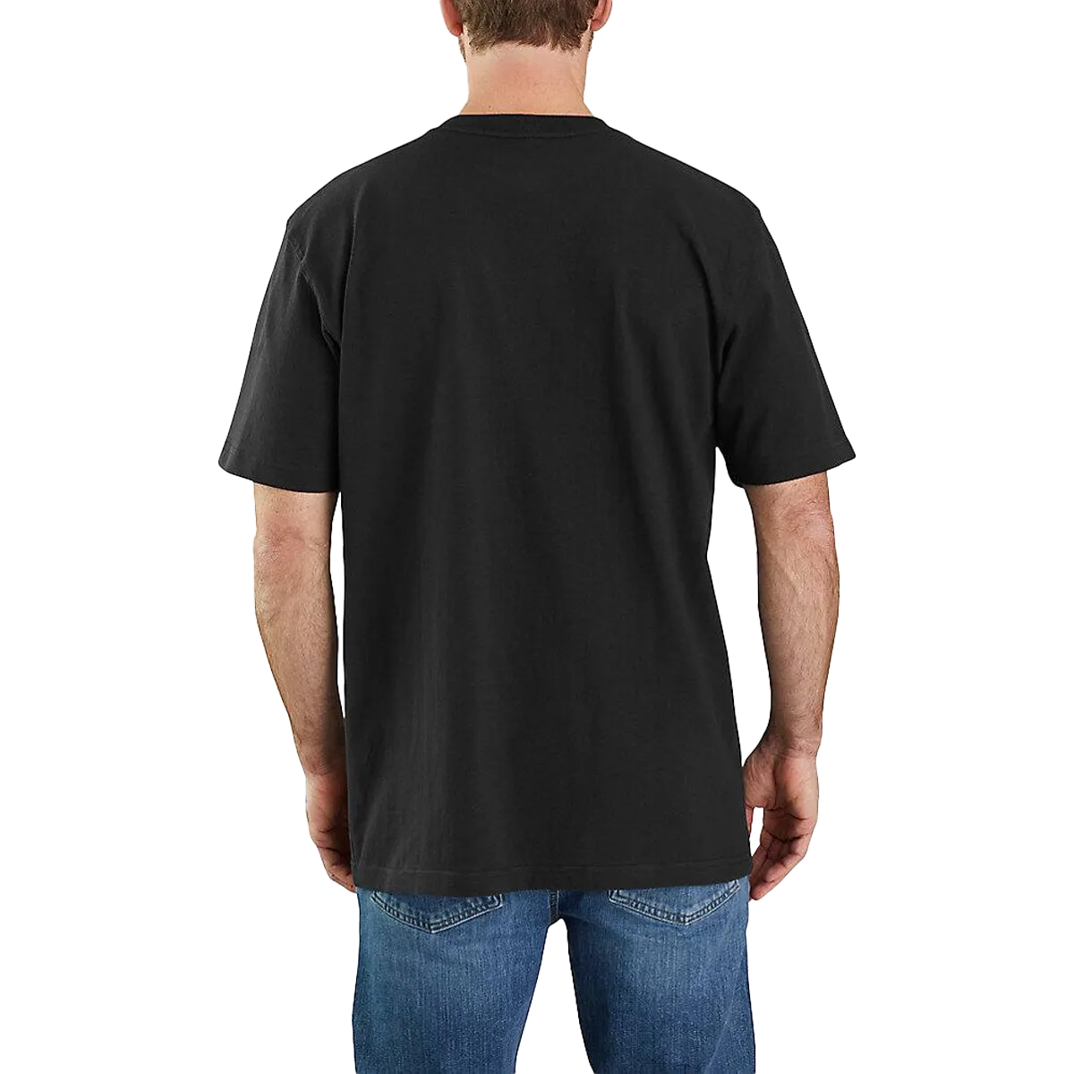 Herren Schwergewicht Kurzarm Logo Grafik Shirt