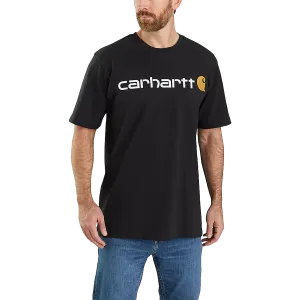 Herren Schwergewicht Kurzarm Logo Grafik Shirt