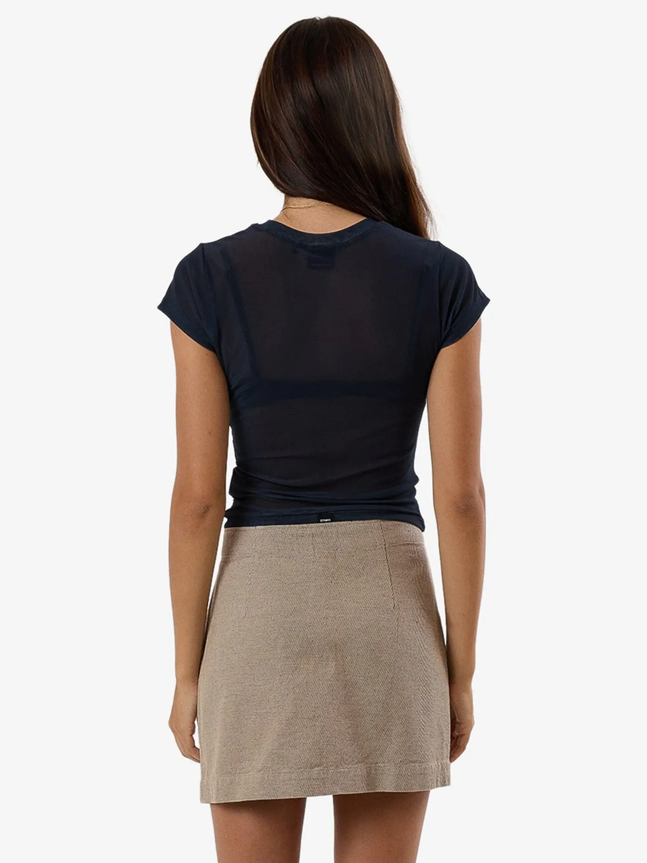 Mesh Club T-Shirt - Oxford Blau