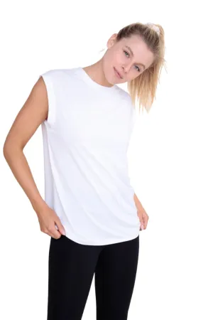 Mono B Schachbrettmuster Mesh Tanktop AT-B0422