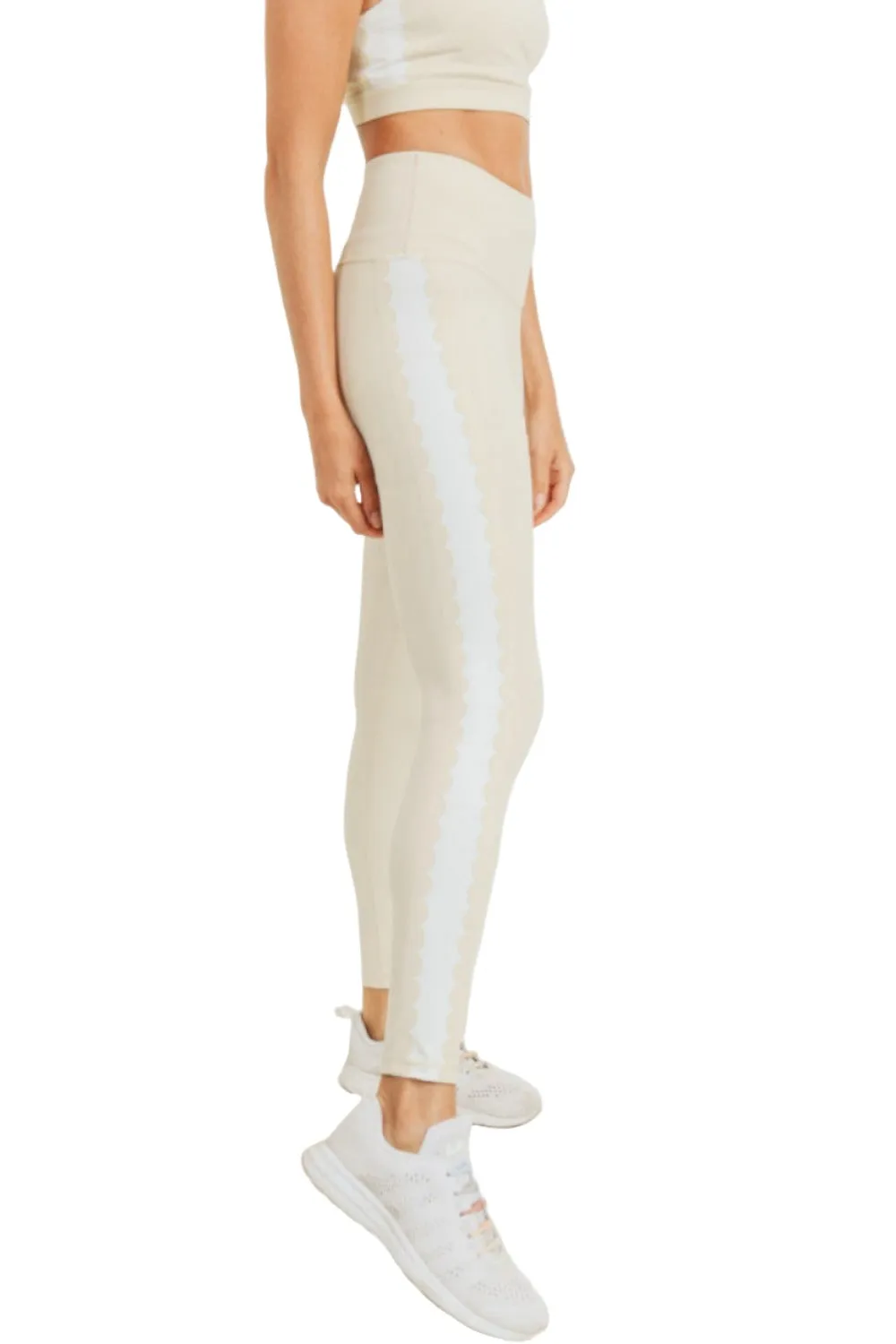 Mono B GRÜN Art Deco Leggings APH8009