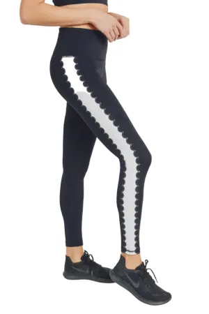 Mono B GRÜN Art Deco Leggings APH8009