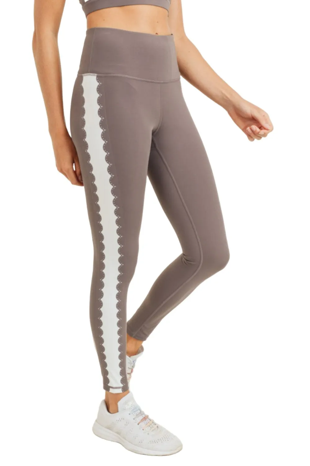 Mono B GRÜN Art Deco Leggings APH8009