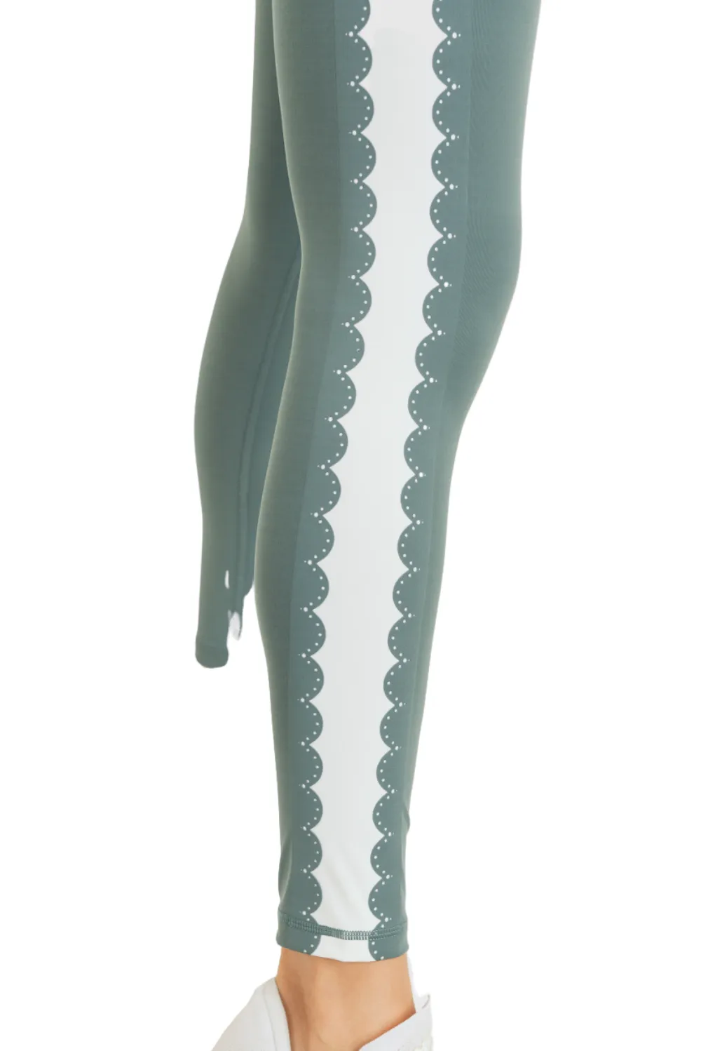 Mono B GRÜN Art Deco Leggings APH8009