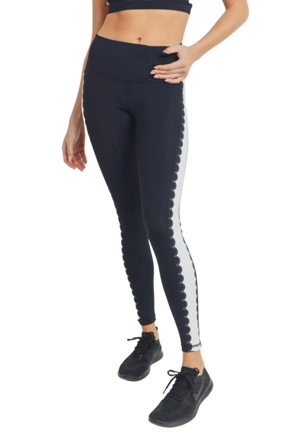Mono B GRÜN Art Deco Leggings APH8009
