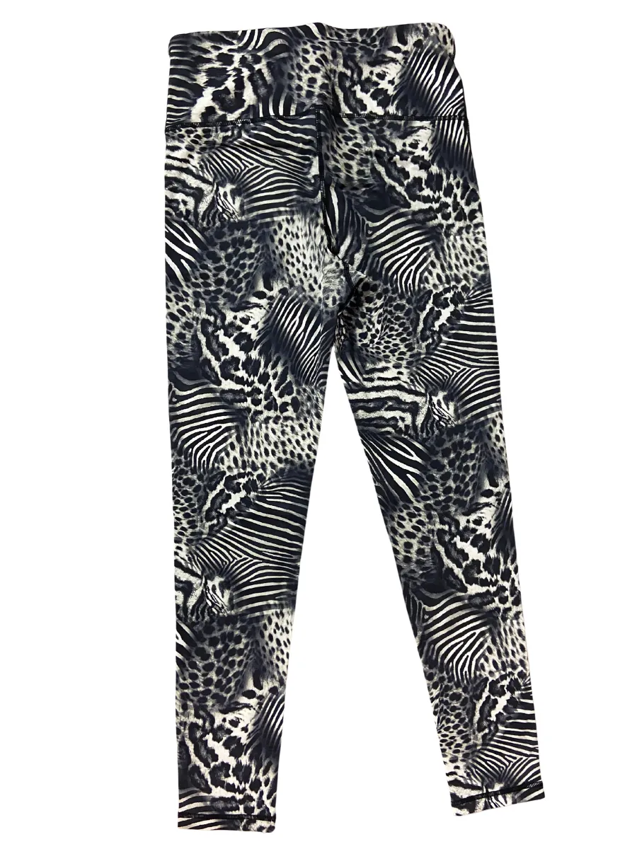 Mono B Gemischtes Tier-Print Legging Highrise APH2986 und Plus