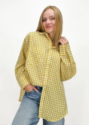 Nova Button-Down-Bluse