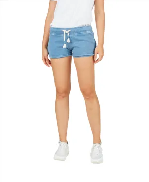 Ocean Drive Beach Bum Burn Out Shorts OD1481 Bali Blau