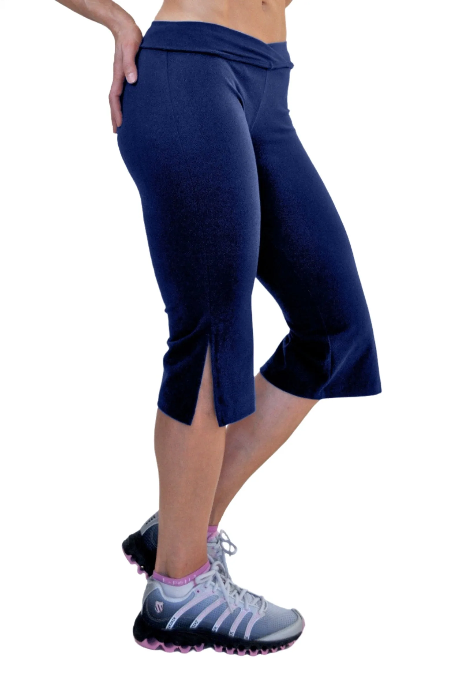 One Step Ahead Brushed Supplex Weite V-Ausschnitt Capri 295