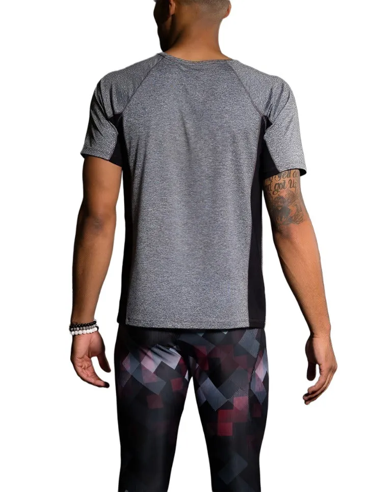 Onzie Hot Yoga Herren Raglan Kurzarmoberteil 701
