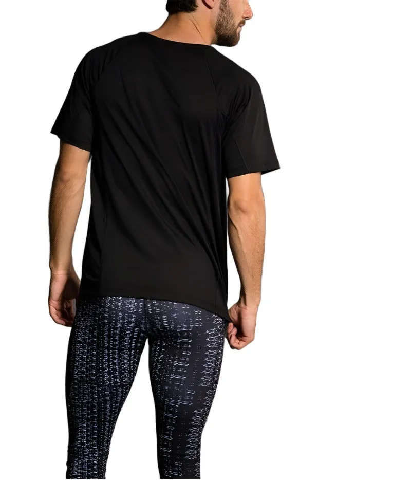 Onzie Hot Yoga Herren Raglan Kurzarmoberteil 701