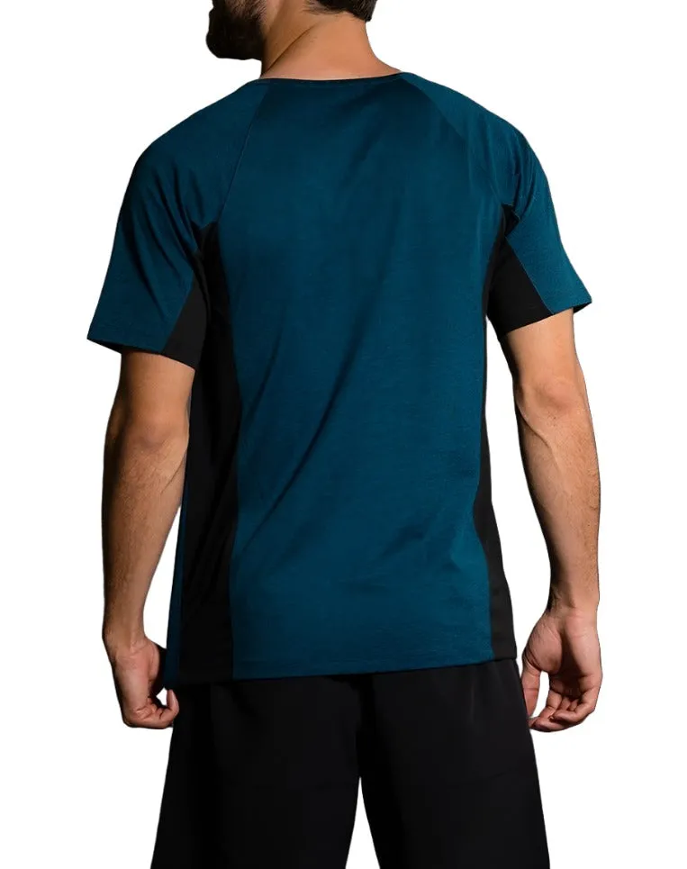 Onzie Hot Yoga Herren Raglan Kurzarmoberteil 701