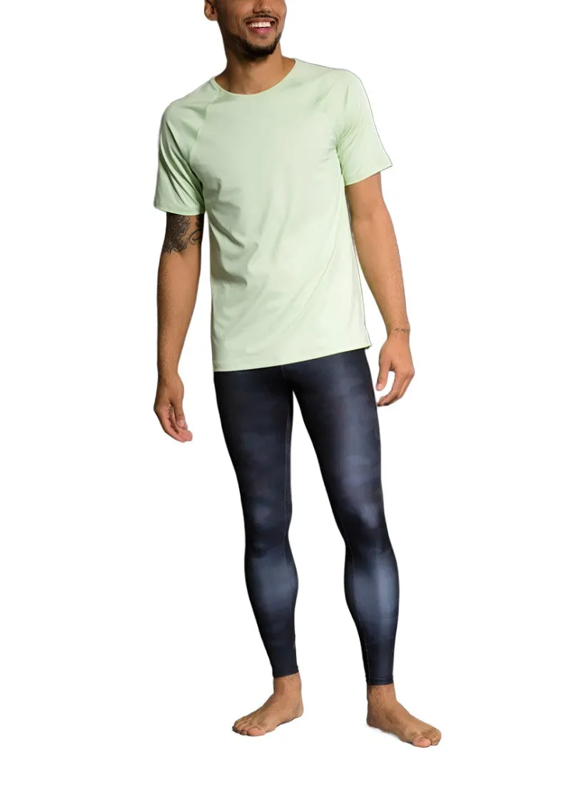 Onzie Hot Yoga Herren Raglan Kurzarmoberteil 701