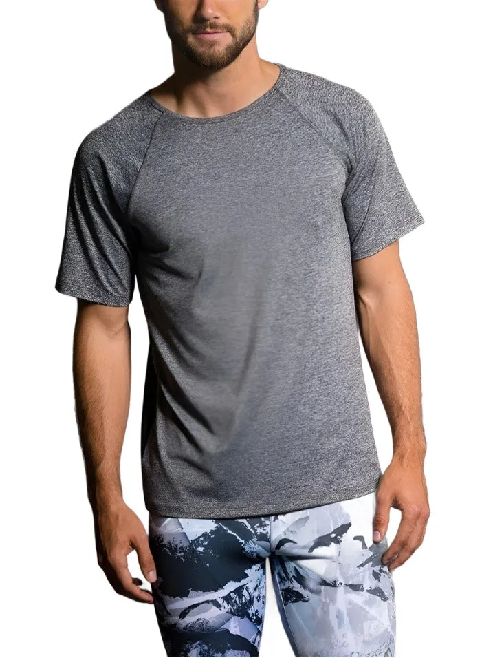 Onzie Hot Yoga Herren Raglan Kurzarmoberteil 701