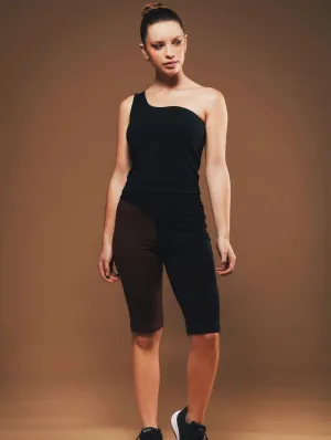 Bio-Baumwoll-Radlerhose | Schwarz & Braun
