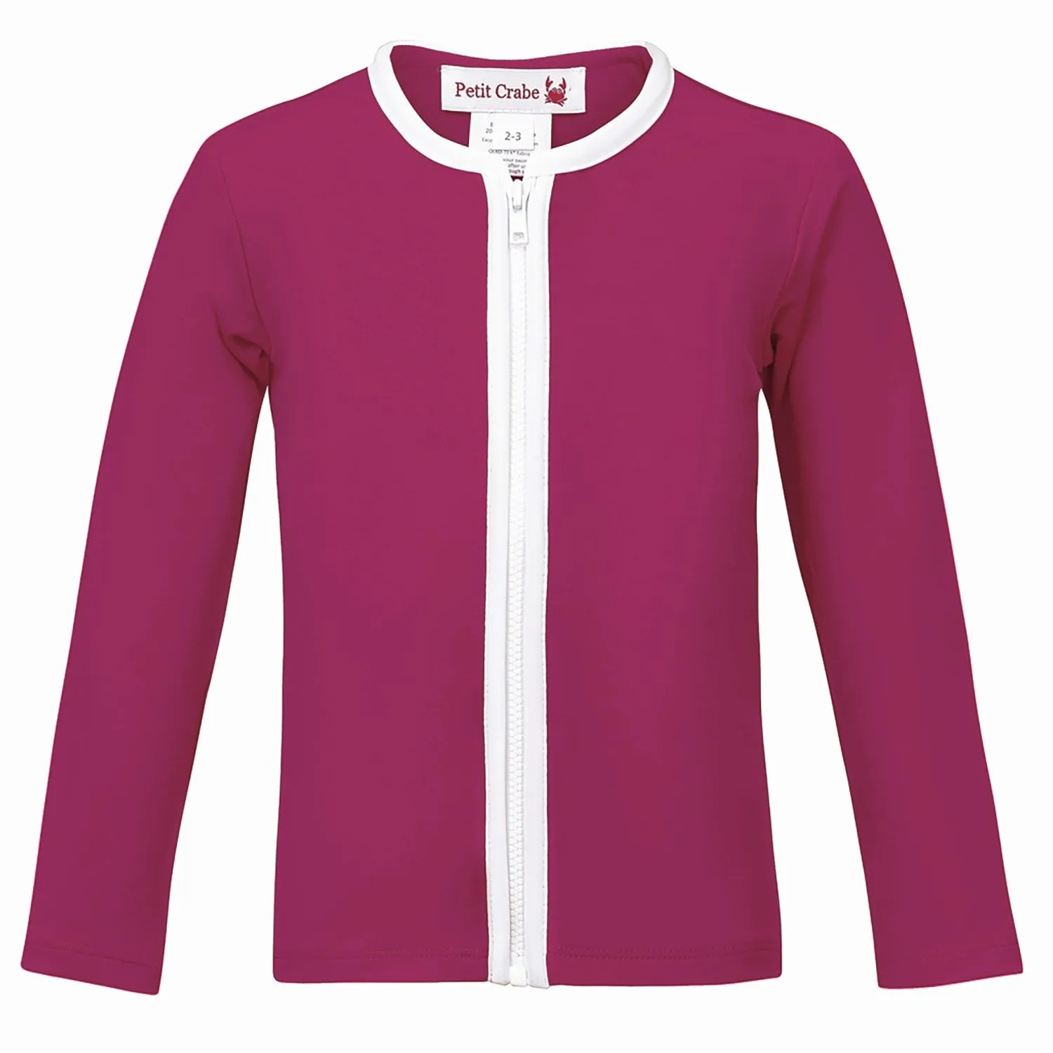 Petit Crabe Mulberry Etoile Reißverschluss UV-Badehemd Langarm