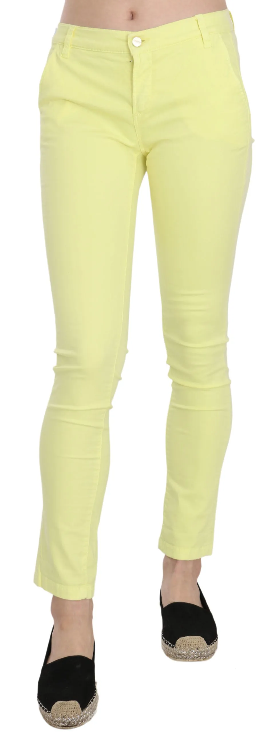 PINKO Baumwoll-Stretch Low-Waist Skinny Freizeithose Damen