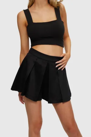 Faltenrock-Shorts