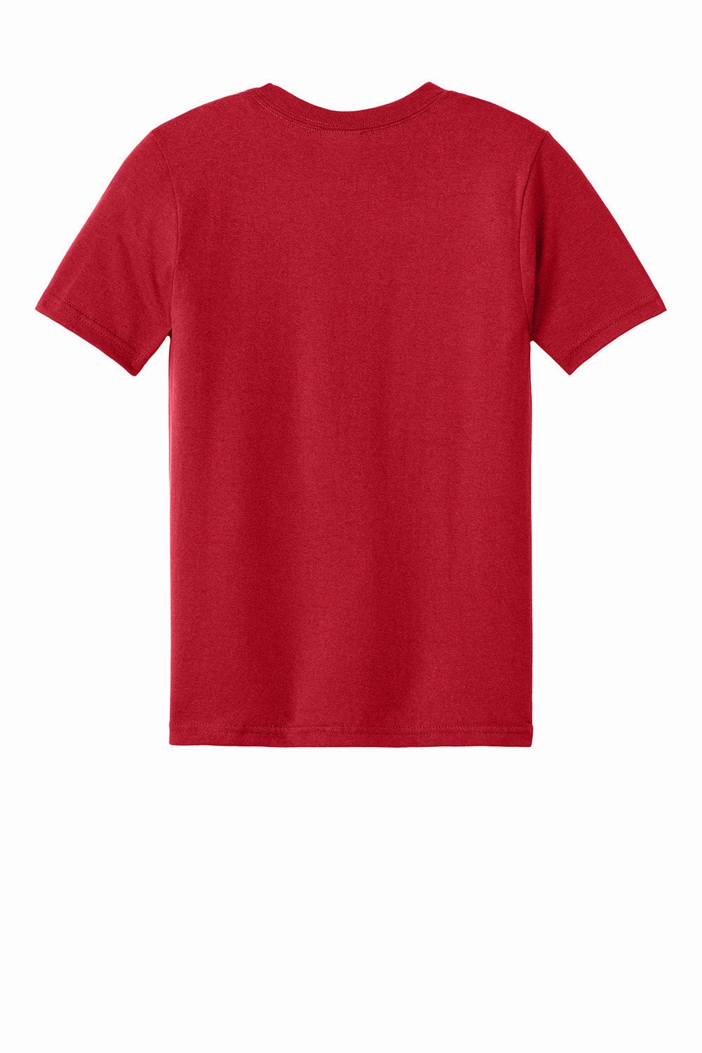 Port & Company Youth CVC Short Sleeve Crewneck T-Shirt - Red