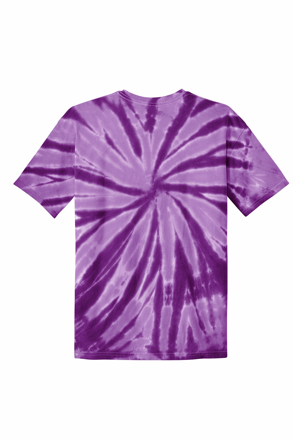 Port & Company Youth Tie-Dye Short Sleeve Crewneck T-Shirt - Purple