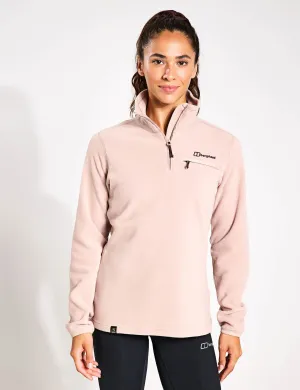 Prism 2.0 Mikro-Halbzip-Fleece - Rosa Lehm