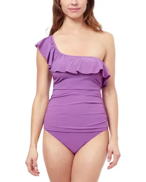 Profil von Gottex Tutti Frutti Ein-Schulter Rüschenkleid