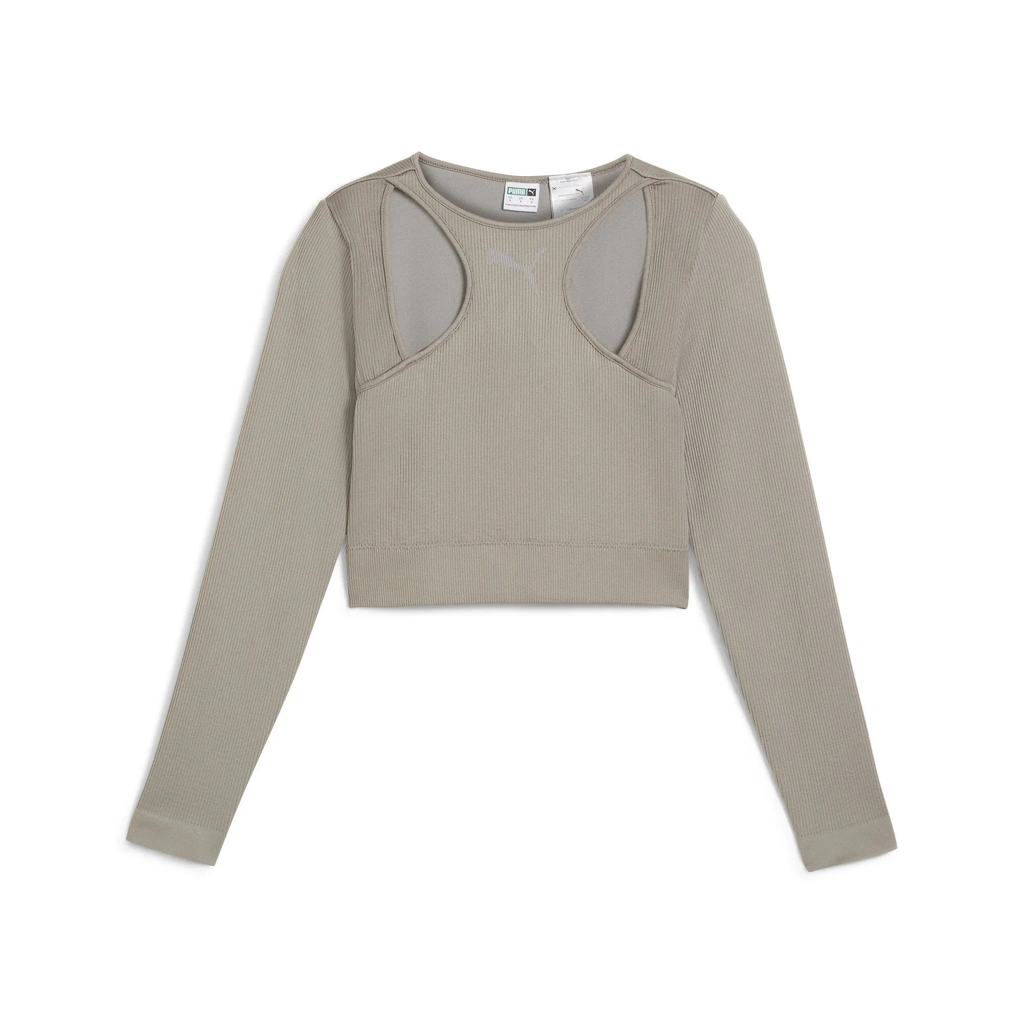 PUMA Damen DARE TO MUTED MOTION Langarm-Shirt