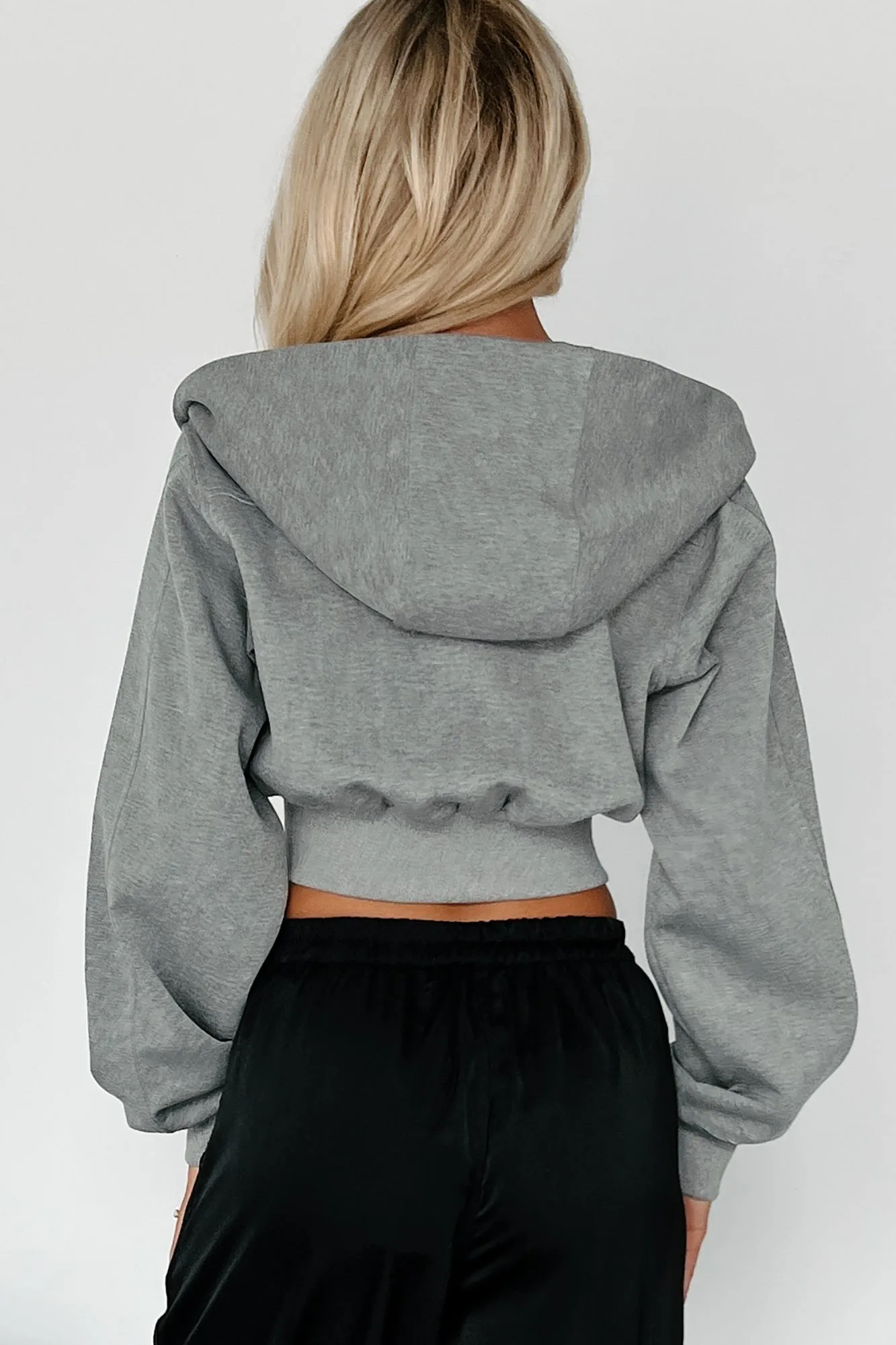 Rather Be Here Kapuzenpullover mit Reißverschluss (Heather)