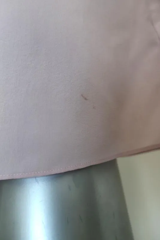 Rebecca Taylor Verzierter Blusenausschnitt Fliederfarbene Seide Größe 10 Asymmetrisches Oberteil