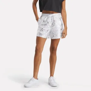 Reebok Bekleidung Damen B-Ball Off-Court Allover Print Shorts 5