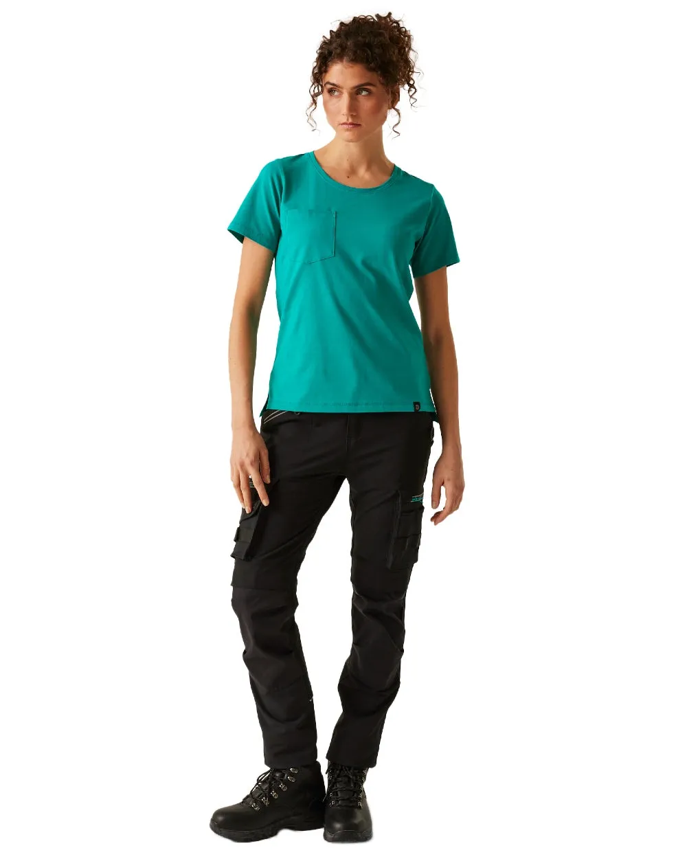 Regatta Damen Ada Baumwolle Stretch T-Shirt Regatta Kleidung