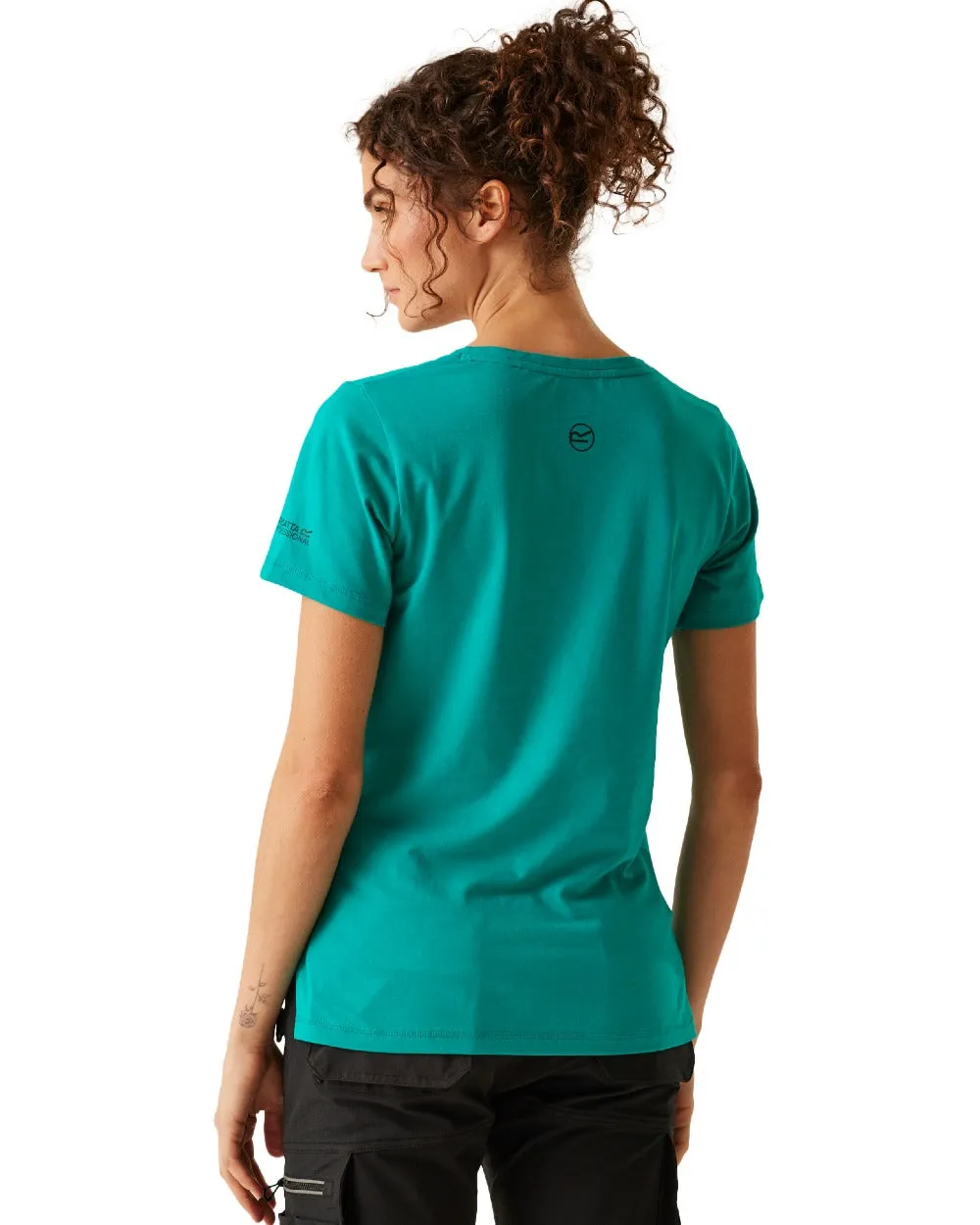 Regatta Damen Ada Baumwolle Stretch T-Shirt Regatta Kleidung