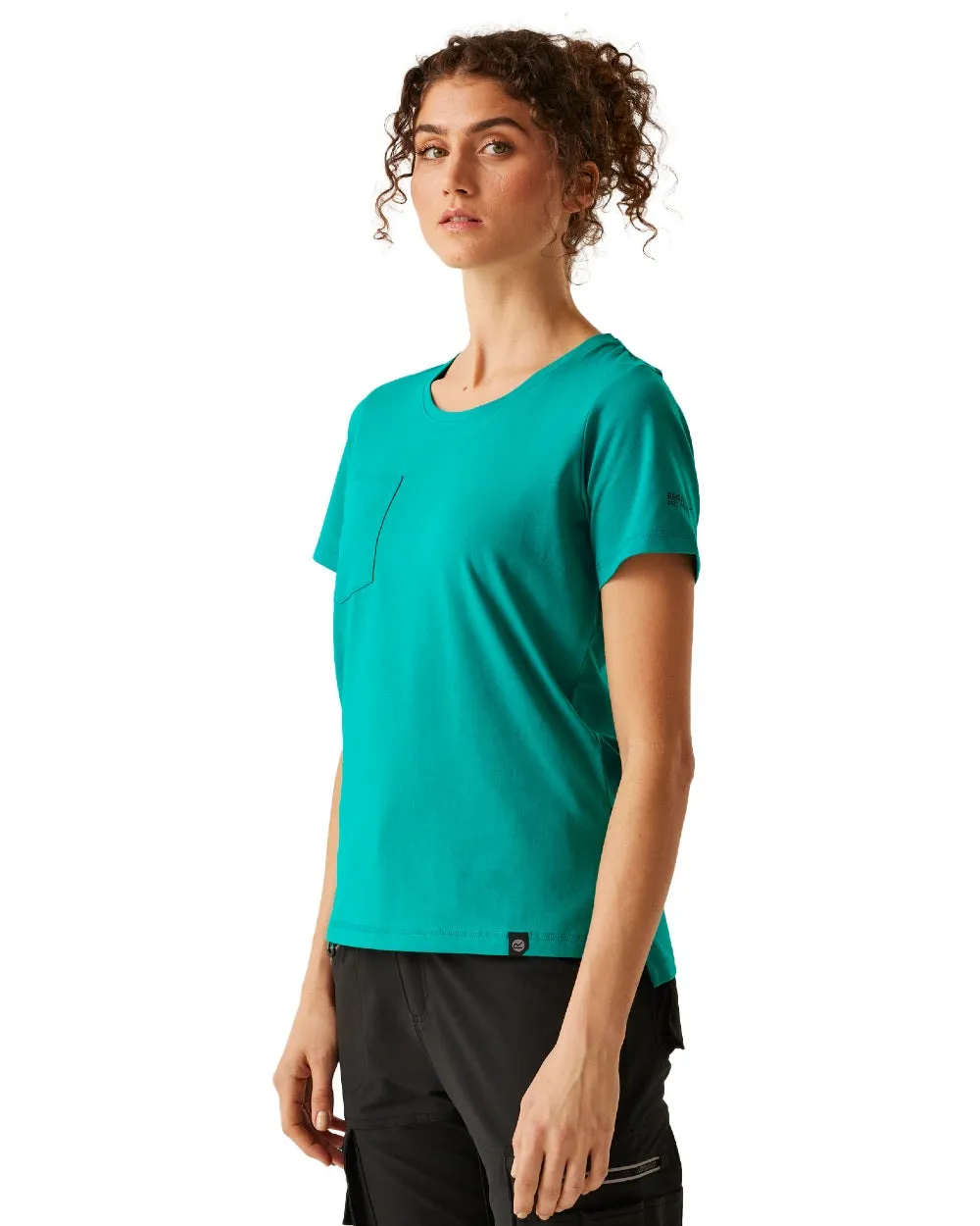 Regatta Damen Ada Baumwolle Stretch T-Shirt Regatta Kleidung