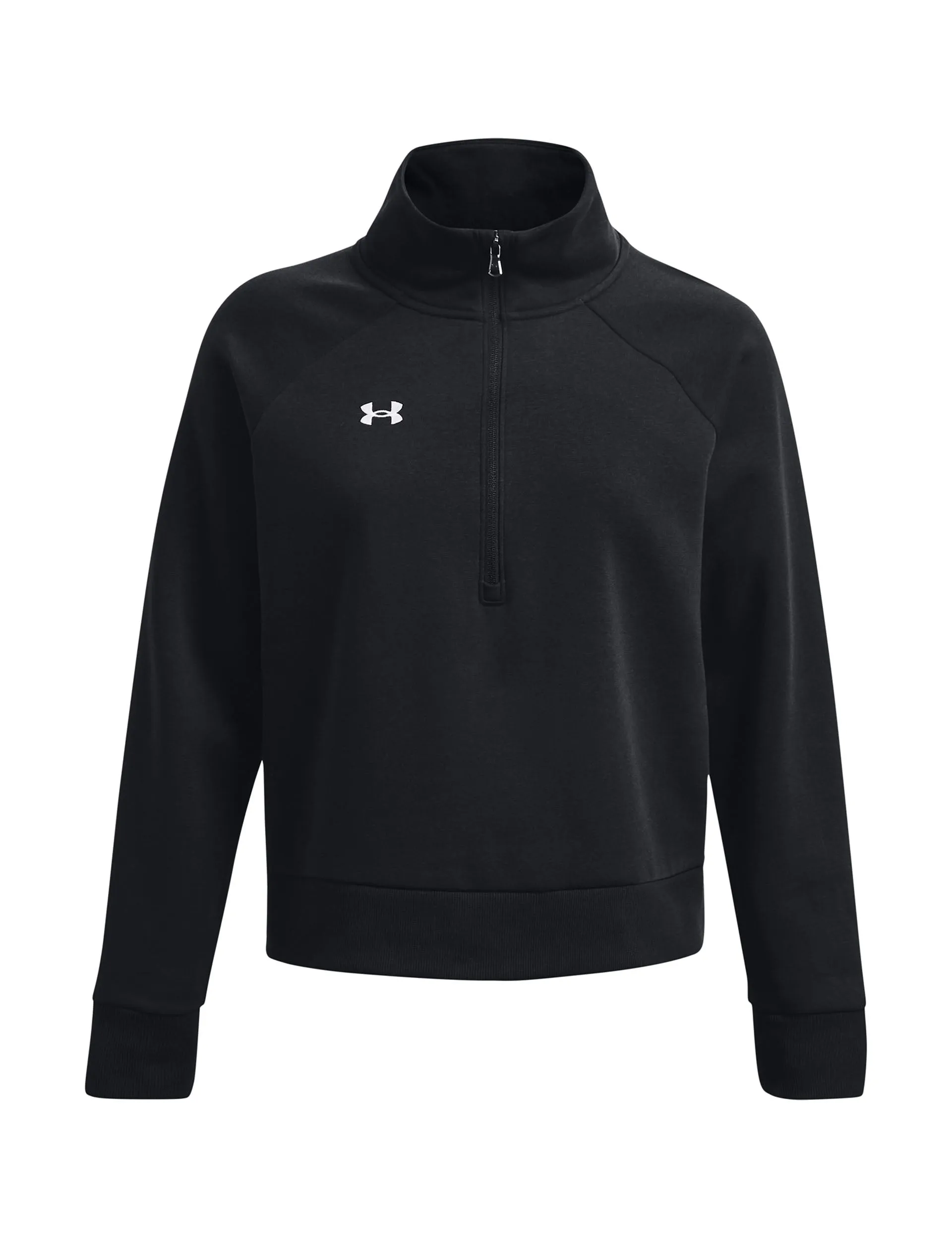 Rival Fleece 1/2 Zip - Schwarz/Weiß