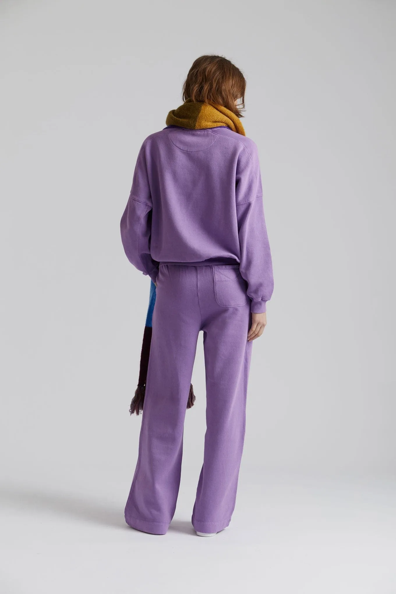 Soleil Damen GOTS Bio-Baumwolle Jogger | Lila