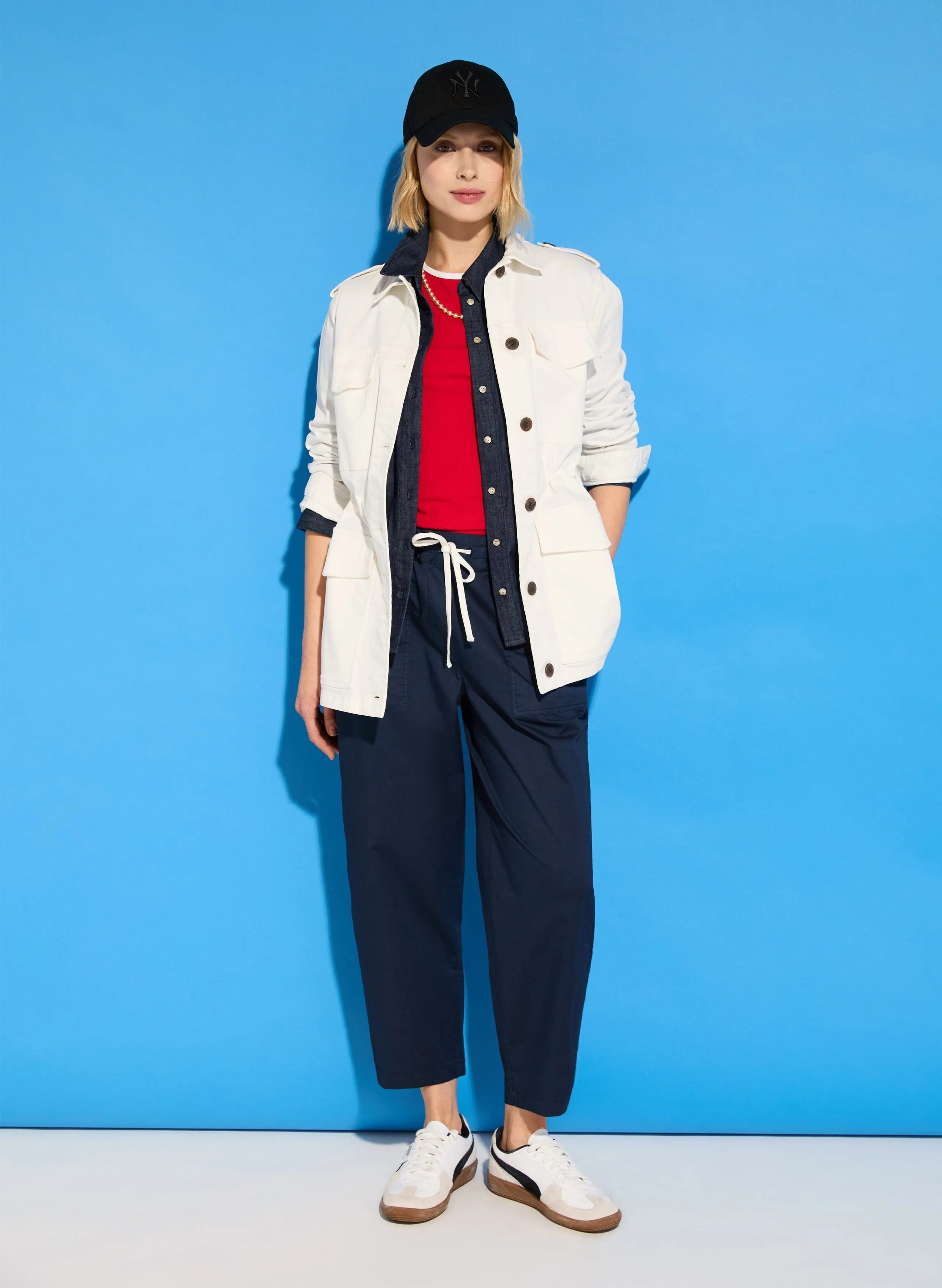 Sophy Bio-Baumwolle Joggerhose | Tiefes Indigo